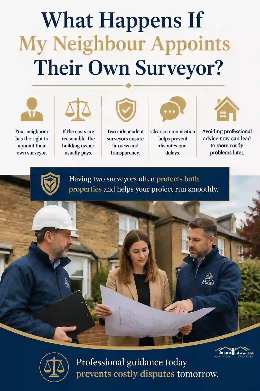 What Happens If My Neighbour Appoints Their Own Surveyor Milton Keynes?